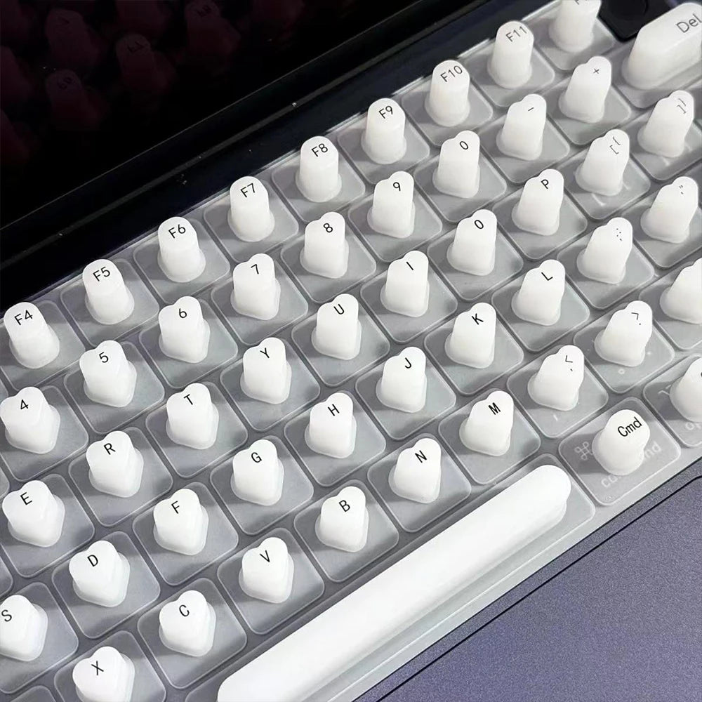 Clavier en silicone pour long ongles