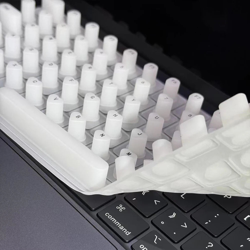 Clavier en silicone pour long ongles