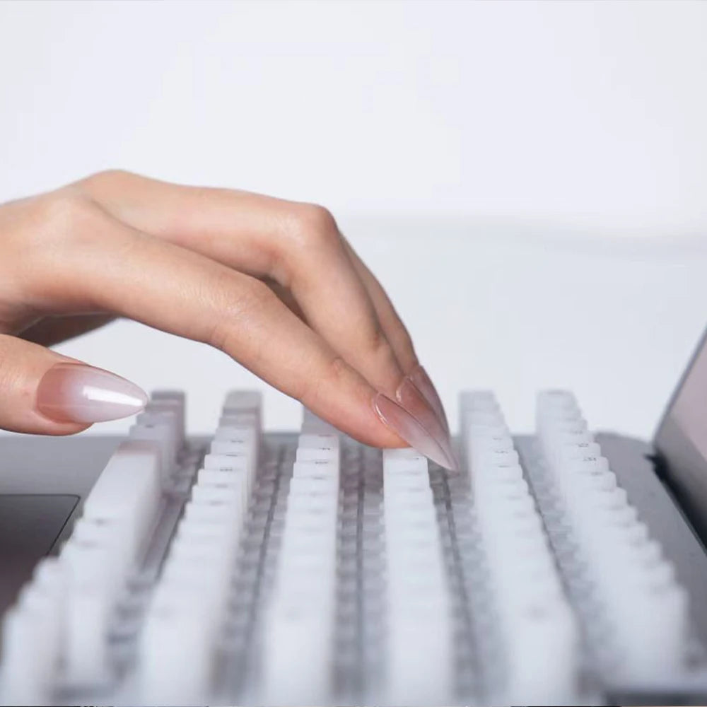 Clavier en silicone pour long ongles