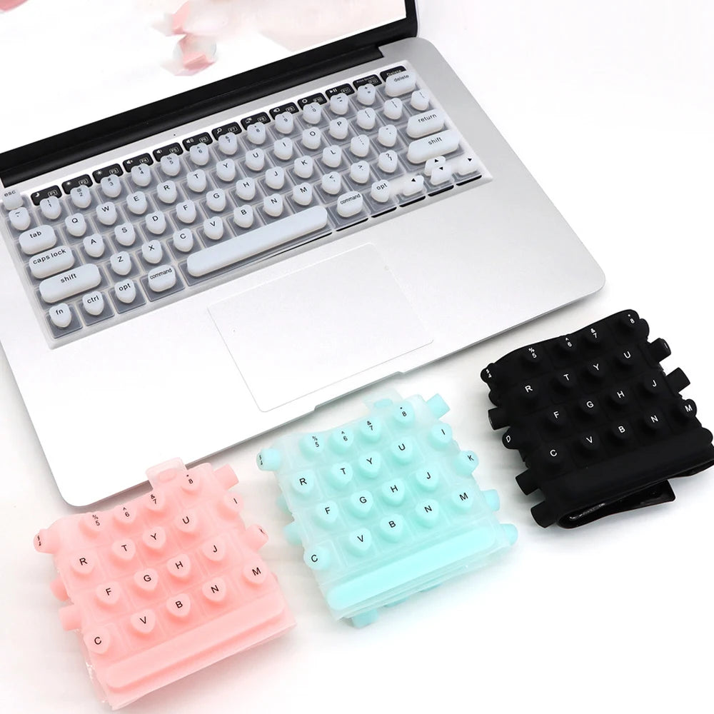 Clavier en silicone pour long ongles